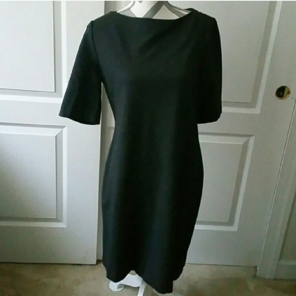Sold via ebay. dark grey classy shift dress